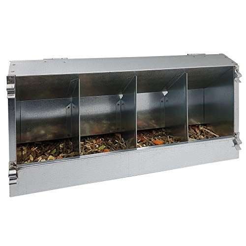 Breker Futterautomat 4 Fressstellen mit Deckel - 3,5 kg Breker Futterautomat 4 Fressstellen mit Deckel - 3,5 kg von Breker