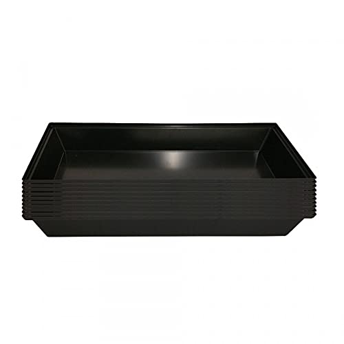 Breker Kunststoff Wanne - Kotwanne - Kunststoff Schale - 100 x 50 cm - 50 l - 10er Pack Breker Kunststoff Wanne - Kotwanne - Kunststoff Schale - 100 x 50 cm - 50 l - 10er Pack von Breker