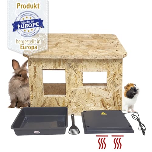 Nager Haus/Kaninchen/Kleintier Mit Wärmeplatte & Kotwanne - Beheizbar Nager Haus/Kaninchen/Kleintier Mit Wärmeplatte & Kotwanne - Beheizbar von Breker