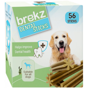Brekz Dental Sticks Medium Hundesnack 1 Karton Brekz Dental Sticks Medium Hundesnack 1 Karton von Brekz