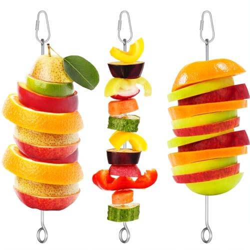 3 Stück Vogelkäfig Futterhalter Vogelfutter Leckereien Spieß Edelstahl Papagei Obst Gemüse Stick Halter Vögel Käfig Futterspender Futterspender Spielzeug Hängende Nagetierspielzeug Langsamer 3 Stück Vogelkäfig Futterhalter Vogelfutter Leckereien Spieß Edelstahl Papagei Obst Gemüse Stick Halter Vögel Käfig Futterspender Futterspender Spielzeug Hängende Nagetierspielzeug Langsamer von Bremorou