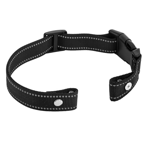 E-Halsband-Ersatzband, strapazierfähiges Halsband, reflektierendes Ersatz-Nylonband, für GPS-Training, Bell-Empfänger, langlebig, verstellbar, E-Riemen für kleine, mittelgroße und große Hunde E-Halsband-Ersatzband, strapazierfähiges Halsband, reflektierendes Ersatz-Nylonband, für GPS-Training, Bell-Empfänger, langlebig, verstellbar, E-Riemen für kleine, mittelgroße und große Hunde von Bremorou