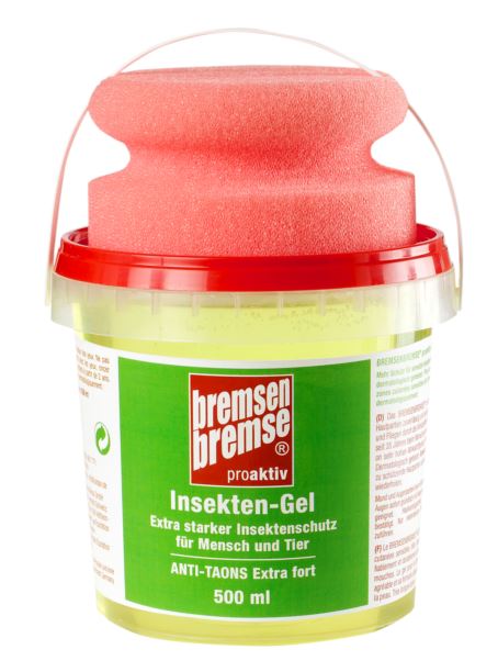 Bremsenbremse proaktiv Gel mit Schwamm 500ml für die empfindlichen Fellnasen Bremsenbremse proaktiv Gel mit Schwamm 500ml für die empfindlichen Fellnasen von Bremsenbremse