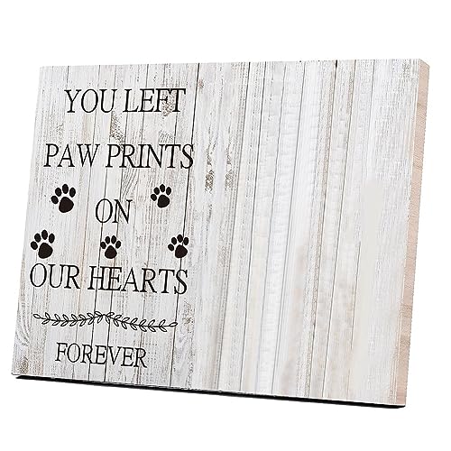 Brensty 1 Stück Hunderahmen 4X6 Memorial Pet Loss Bilderrahmen für Haustierliebhaber, Geburtstagsgeschenk von Brensty