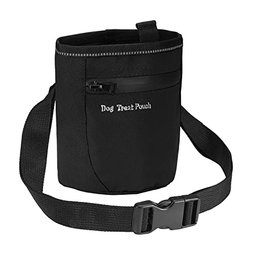 Brifit Leckerlibeutel für Hunde, Premium Futterbeutel für Hundetraining, Snack Beutel mit Verstellbarem Gürtel, Robuster Hundefuttertasche, Magnetischer Verschluss & Wasserdichter Reißverschluss von Brifit