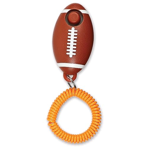 BrightKins Smarty Pooch Trainingsclicker, Clicker im American-Football-Stil für das Hundetraining mit Flexibler Handschlaufe, Hundetraining und Verhaltenslösung, 1 Stück von Brightkins