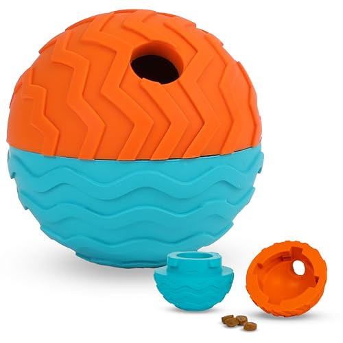 Brightkins Tough & Tumble 2-teiliger Texturball klein, Bereicherung Welpenzubehör, Hunde-Geburtstags-Leckerli-Beutel, Trainings-Hundezubehör, Reise-Quietschbeutel, langsamer Futterspender Brightkins Tough & Tumble 2-teiliger Texturball klein, Bereicherung Welpenzubehör, Hunde-Geburtstags-Leckerli-Beutel, Trainings-Hundezubehör, Reise-Quietschbeutel, langsamer Futterspender von Brightkins