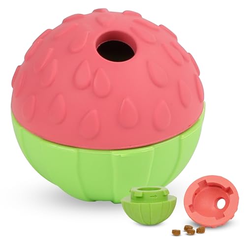 Brightkins Tough & Tumble Wassermelonen-Utensilien, Hunde-Geburtstags-Leckerli-Beutel, Geschenk, Trainings-Hundezubehör, langsamer Fütterungsbehälter, Reise-Quietschbeutel, 2-teilig Brightkins Tough & Tumble Wassermelonen-Utensilien, Hunde-Geburtstags-Leckerli-Beutel, Geschenk, Trainings-Hundezubehör, langsamer Fütterungsbehälter, Reise-Quietschbeutel, 2-teilig von Brightkins