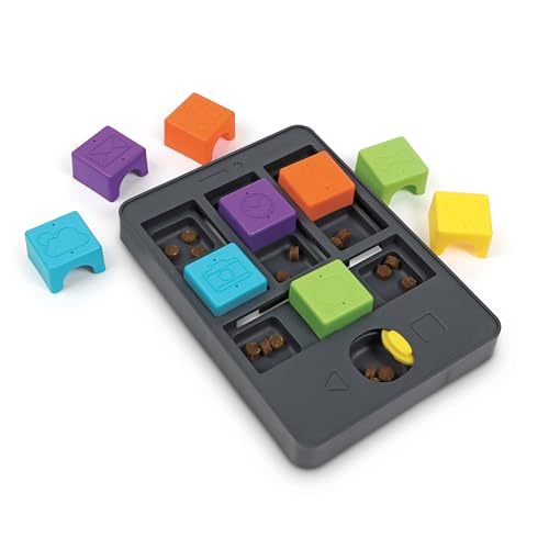 Brightkins Welpen-Handy Leckerli-Spiel für Hunde, interaktives Hundespiel für Langeweile, stimulierendes Gehirnspiel, Hundenapf mit langsamer Zufuhr, Hundegeschenke, Hundespiel zum Geburtstag Brightkins Welpen-Handy Leckerli-Spiel für Hunde, interaktives Hundespiel für Langeweile, stimulierendes Gehirnspiel, Hundenapf mit langsamer Zufuhr, Hundegeschenke, Hundespiel zum Geburtstag von Brightkins