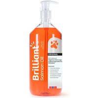 Brilliant Petcare Hofseth Biocare Brilliant Lachsöl für Hunde, Katzen, Welpen, Frettchen und Haustiere – Reines Omega-3, -6 & -9 Fischöl-Nahrungsergänzungsmittel | Hilft bei juckender Haut, Gelenkpflege, Herzgesundheit & natürlichem Fellglanz... von Brilliant Petcare