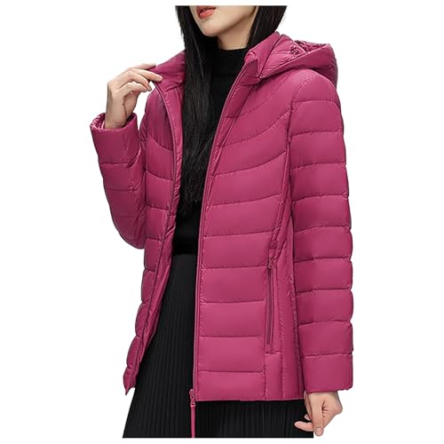 Briskorry Damen Winterjacke, Ultraleicht-Steppjacke für Damen, Übergangsjacke Wärme mit Kapuzen Winter Jacke Zipper Lange Ärmel Steppparka Freizeit Große Größen Wachsjacke Kuschelig Jacke Outdoor Briskorry Damen Winterjacke, Ultraleicht-Steppjacke für Damen, Übergangsjacke Wärme mit Kapuzen Winter Jacke Zipper Lange Ärmel Steppparka Freizeit Große Größen Wachsjacke Kuschelig Jacke Outdoor von Briskorry