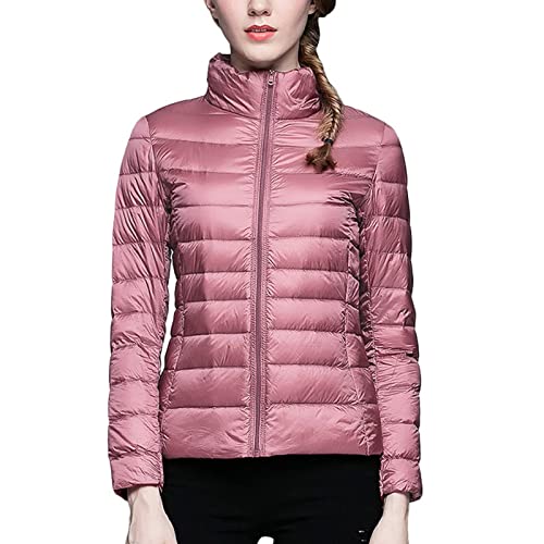 Briskorry Damen Winterjacke Große Größen, Ultraleichte Steppjacke Damen, Übergangsjacke Rollkragen Warme Übergangsmantel Langarm Zipper Steppparka Loose Übergrößen Wachsjacke Mode Jacken Outdoor Briskorry Damen Winterjacke Große Größen, Ultraleichte Steppjacke Damen, Übergangsjacke Rollkragen Warme Übergangsmantel Langarm Zipper Steppparka Loose Übergrößen Wachsjacke Mode Jacken Outdoor von Briskorry