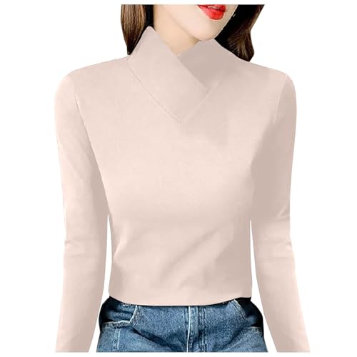 Briskorry Longsleeve Damen Eng, Crop Top Schwarz Langarm, Oberteile Stretch Enges Tee Shirt Hochgeschlossen Langärmliges Top Athletisches Skims Clean Girl Klamotten Basic Einfarbige Streetwear Lässig Briskorry Longsleeve Damen Eng, Crop Top Schwarz Langarm, Oberteile Stretch Enges Tee Shirt Hochgeschlossen Langärmliges Top Athletisches Skims Clean Girl Klamotten Basic Einfarbige Streetwear Lässig von Briskorry