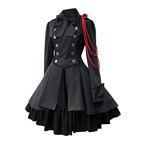 Briskorry Mittelalter Kleid Damen, Renaissance Kleid Grün, Gotischen Kleid Spitze Retro Maxikleid Ausgestellten Ärmeln Gesmokte Taille Partykleid Frabblock Off Shoulder Hexenkleid Cosplay Briskorry Mittelalter Kleid Damen, Renaissance Kleid Grün, Gotischen Kleid Spitze Retro Maxikleid Ausgestellten Ärmeln Gesmokte Taille Partykleid Frabblock Off Shoulder Hexenkleid Cosplay von Briskorry