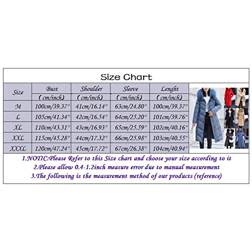 Briskorry Winterjacke Lang Damen, Steppjacke Damen Winter, Übergangsjacke mit Kapuzen Wärme Windbreaker Lange Ärmel mit Reißverschluss Puffer Jacket Lose Oversized Sportjacke Elegante Mäntel Outdoor von Briskorry