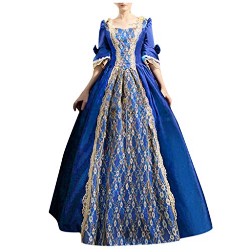Kleid Mittelalter Damen, Renaissance Kleid Damen Schwarz, Gotischen Kleid Vintage Mesh Maxikleider Trompete Ärmel Gesmokte Taille Partykleider Schulterfreies Frabblock Schnürkleid Traditionelles Kleid Mittelalter Damen, Renaissance Kleid Damen Schwarz, Gotischen Kleid Vintage Mesh Maxikleider Trompete Ärmel Gesmokte Taille Partykleider Schulterfreies Frabblock Schnürkleid Traditionelles von Briskorry