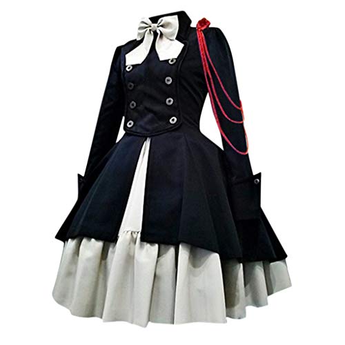 Kleid Mittelalter Damen, Renaissance Kleid Schwarz, Gotischen Kleid Retro Spitzen Maxikleider Trompete Ärmel Gesmokte Taille Partykleider Off Shoulder Frabblock Viktorianische Kleid Traditionelles Kleid Mittelalter Damen, Renaissance Kleid Schwarz, Gotischen Kleid Retro Spitzen Maxikleider Trompete Ärmel Gesmokte Taille Partykleider Off Shoulder Frabblock Viktorianische Kleid Traditionelles von Briskorry