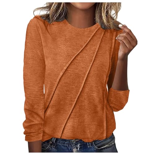Longsleeve Damen Baumwolle, Crop Tops Damen Sport Langarm, Oberteile Enge Dehnbar Tshirt Longsleeve Rundhals Shirt Y2K Sexy Stockholm Style Clothes Solid Basic Streetwear Freizeit Longsleeve Damen Baumwolle, Crop Tops Damen Sport Langarm, Oberteile Enge Dehnbar Tshirt Longsleeve Rundhals Shirt Y2K Sexy Stockholm Style Clothes Solid Basic Streetwear Freizeit von Briskorry
