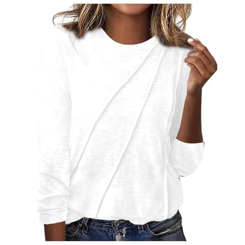 Longsleeve Damen Baumwolle, Crop Tops Damen Sport Langarm, Oberteile Enge Dehnbar Tshirt Longsleeve Rundhals Shirt Y2K Sexy Stockholm Style Clothes Solid Basic Streetwear Freizeit Longsleeve Damen Baumwolle, Crop Tops Damen Sport Langarm, Oberteile Enge Dehnbar Tshirt Longsleeve Rundhals Shirt Y2K Sexy Stockholm Style Clothes Solid Basic Streetwear Freizeit von Briskorry