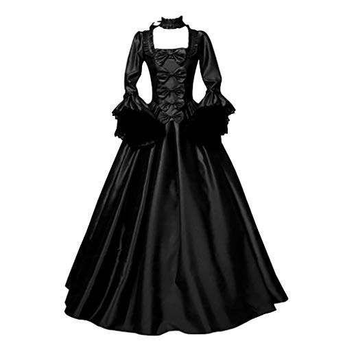Mittelalter Kleid Mädchen, Renaissance Kleid Mädchen, Gothic Kleider Mesh Retro Maxikleid Gebunden Taille Ausgestellten Ärmeln Partykleider Off Shoulder Frabblock Karneval Kostüm Mittelalterliche Mittelalter Kleid Mädchen, Renaissance Kleid Mädchen, Gothic Kleider Mesh Retro Maxikleid Gebunden Taille Ausgestellten Ärmeln Partykleider Off Shoulder Frabblock Karneval Kostüm Mittelalterliche von Briskorry