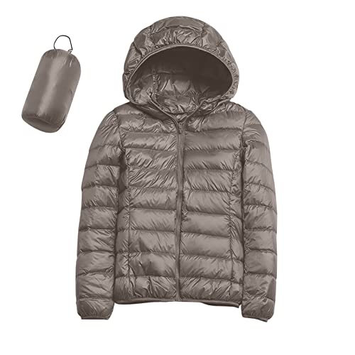 Wintermantel Damen Grosse Grössen, Ultraleicht-Steppjacke für Damen, Übergangsjacke Warmer mit Kapuze Outdoor Jacken Zipper Langarm Down Jacket Lässige Grosse Grössen Laufjacke Mode Mantel Winter Wintermantel Damen Grosse Grössen, Ultraleicht-Steppjacke für Damen, Übergangsjacke Warmer mit Kapuze Outdoor Jacken Zipper Langarm Down Jacket Lässige Grosse Grössen Laufjacke Mode Mantel Winter von Briskorry