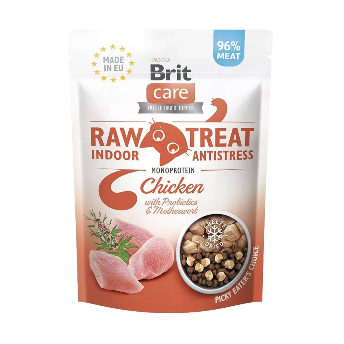 Brit Care Cat - Raw Treat - Indoor & Antistress 40g Brit Care Cat - Raw Treat - Indoor & Antistress 40g von Brit Care