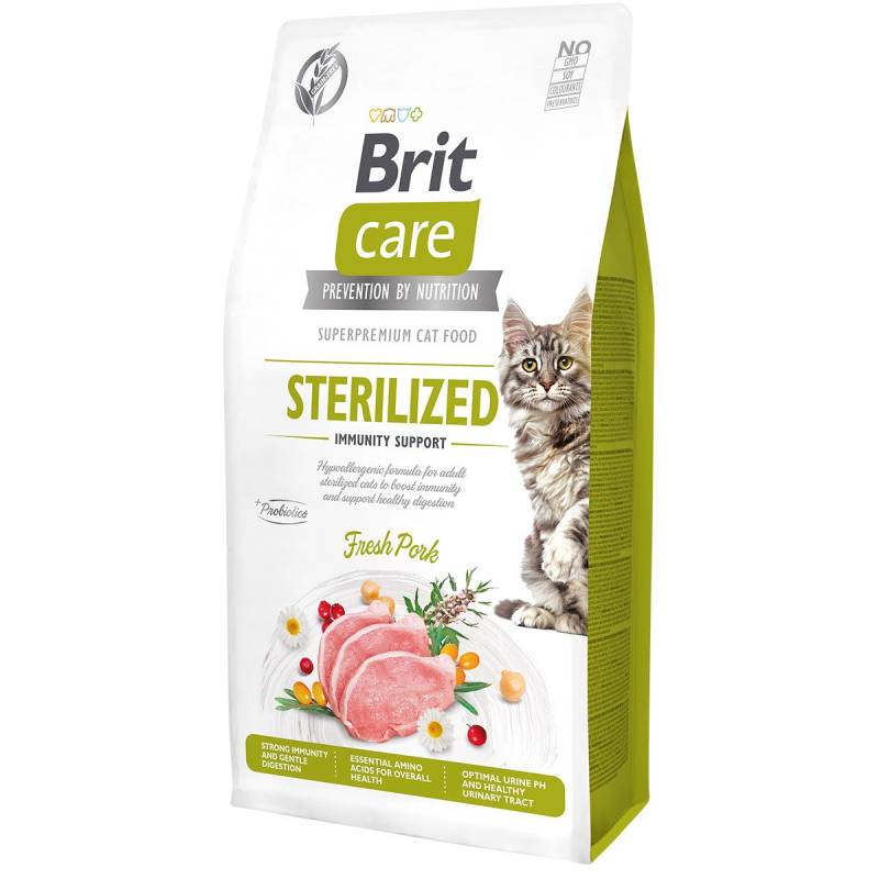 Brit Care Cat Sterilized Immunity Support 2x7kg von Brit Care
