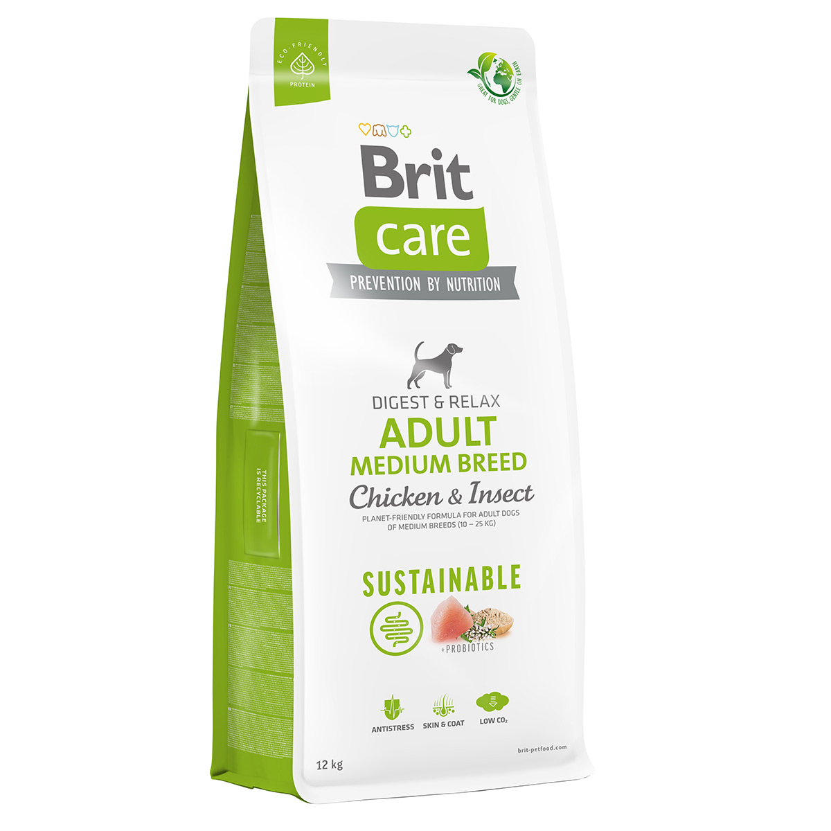 Brit Care Dog Sustainable Adult Medium Breed 12kg von Brit Care