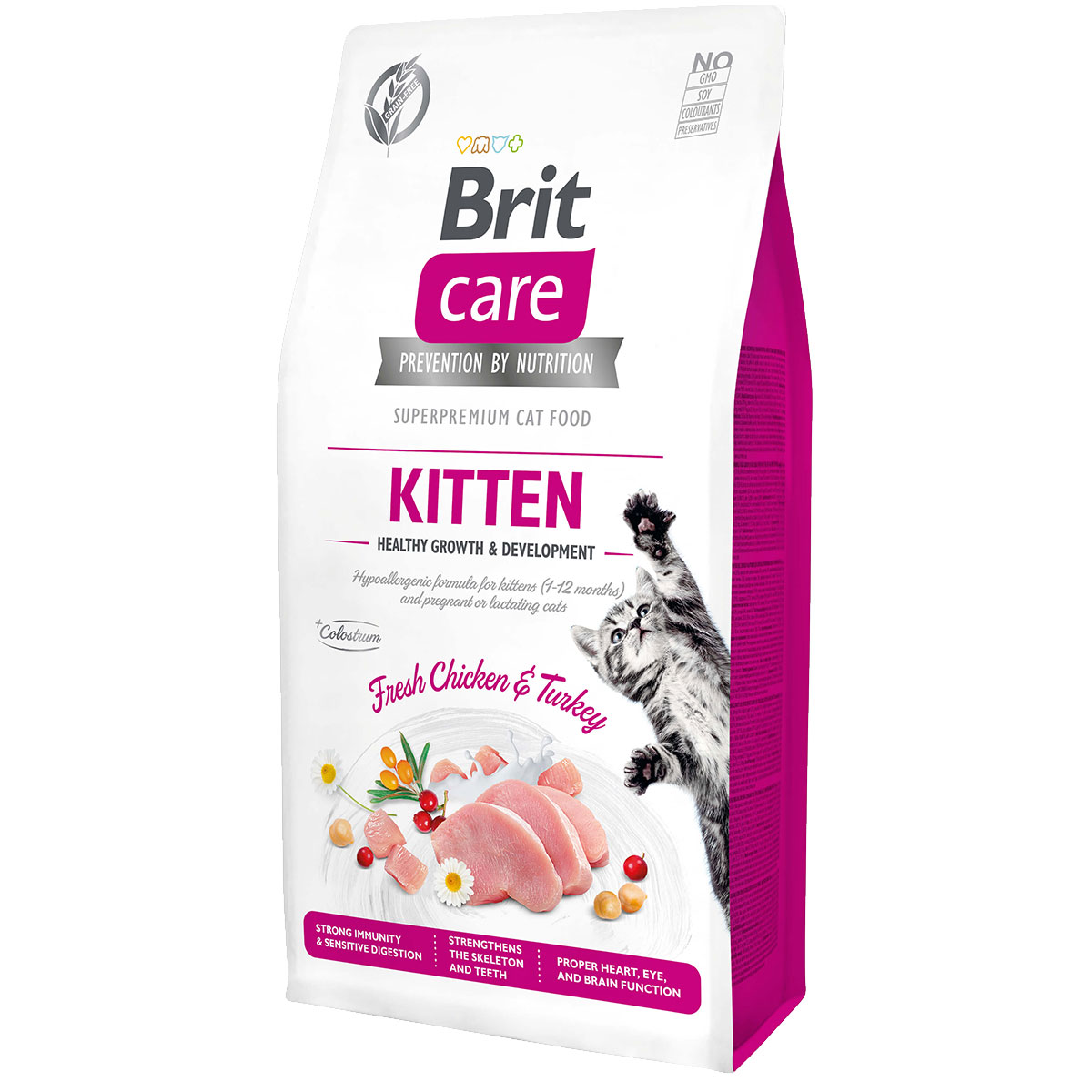 Brit Care GF Kitten Healthy Growth & Development 2x7kg von Brit Care