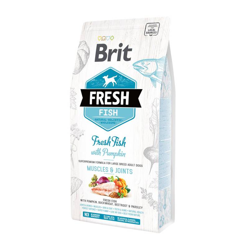 Brit Fresh Dog - Adult Large Breed - Fish - Muscles & Joints 2,5kg von Brit Fresh
