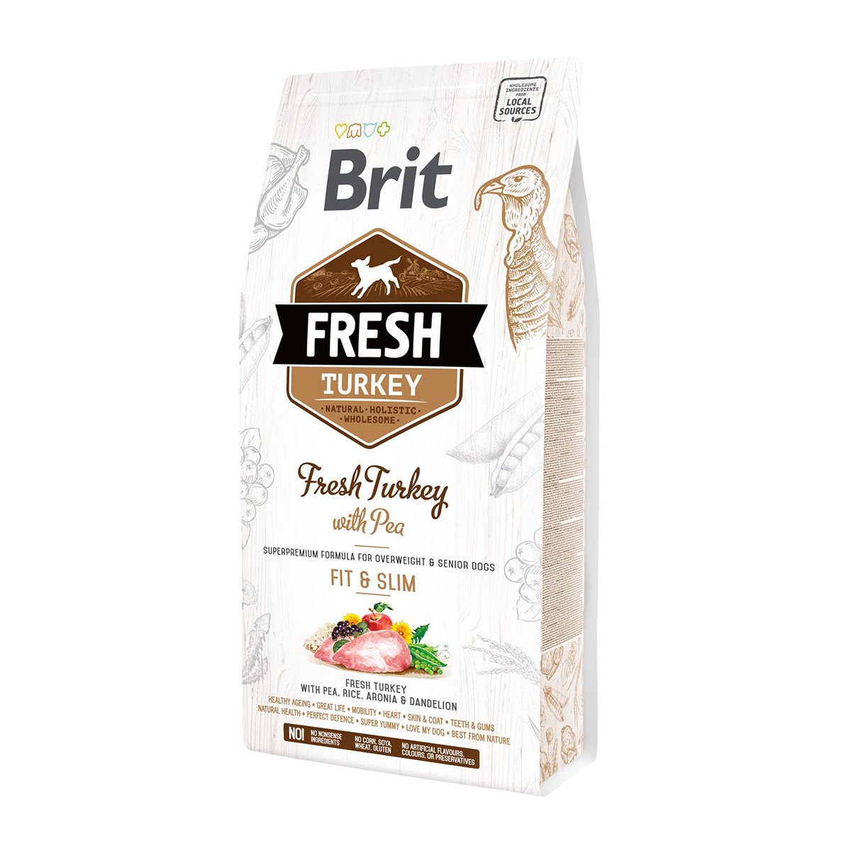 Brit Fresh Dog - Overweight & Senior dogs - Turkey - Fit & Slim 2,5kg Brit Fresh Dog - Overweight & Senior dogs - Turkey - Fit & Slim 2,5kg von Brit Fresh