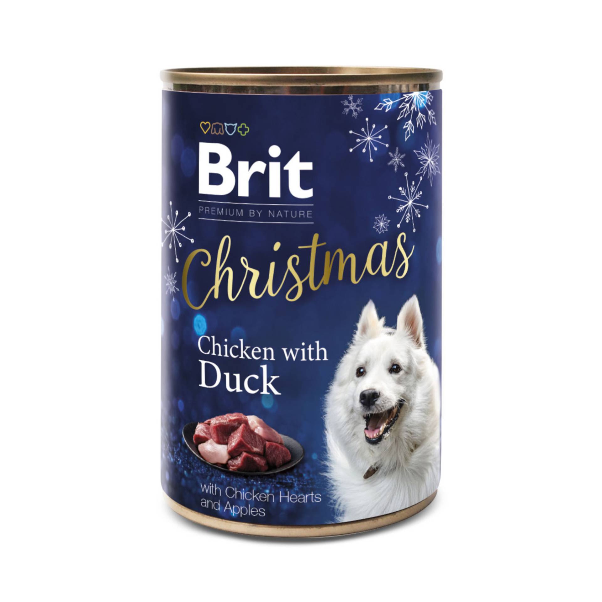 Brit Premium by Nature 6 x 400 g - Weihnachtsmenü: Huhn mit Ente von Brit Premium