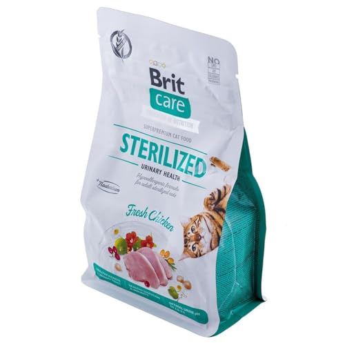 BRIT Care Grain Free Sterilized Urinary Health mit Huhn 0,4 kg von Brit