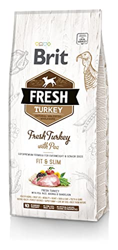 BRIT Fresh Turkey & PEA Fit & Slim - Dry Dog Food Turkey with PEA 12 kg von BURBERRY