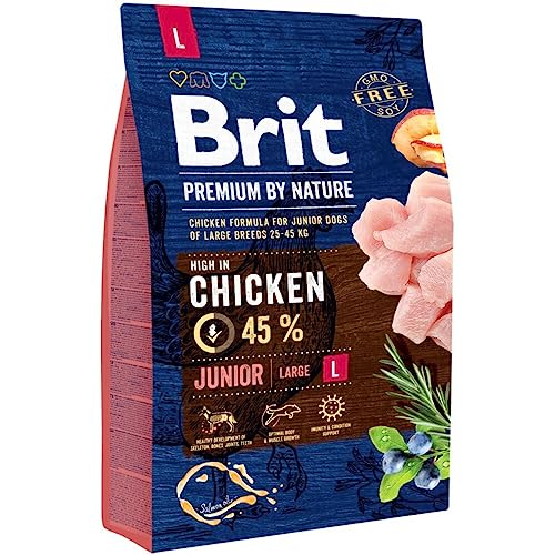 BRIT Premium By Nature Junior L Chicken 3 kg von BRIT