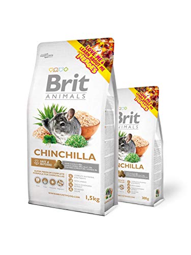 Allco Brit Animals Chinchilla Complete | 1,5kg Premium-Chinchillafutter von Brit Animals