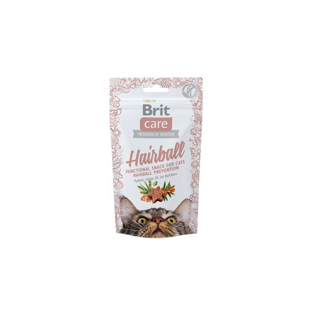 Brit Care Cat - Functional Snack - Hairball - 50 g von Brit