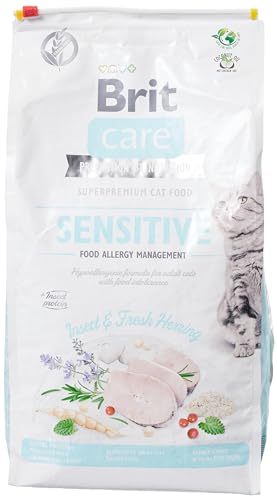 Brit Care Cat GF Insect & Fresh Herring verursacht Maistas KatÄ - ms 7kg von Brit