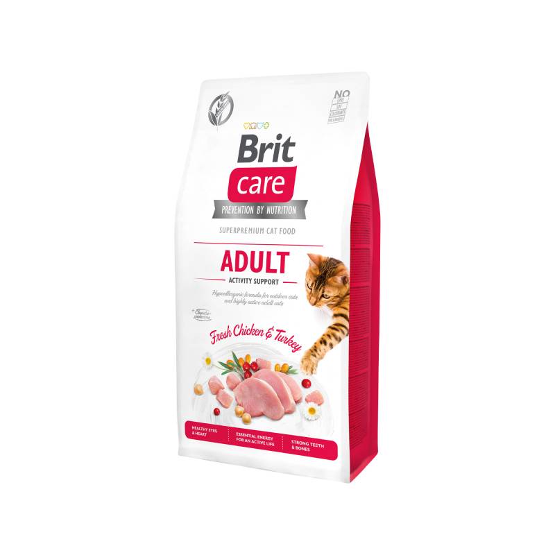 Brit Care Cat - Grain-Free Adult Activity Support - 7 kg von Brit