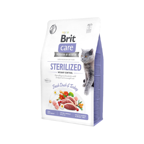 Brit Care Cat - Grain-Free Sterilized Weight Control - 400 g Brit Care Cat - Grain-Free Sterilized Weight Control - 400 g von Brit