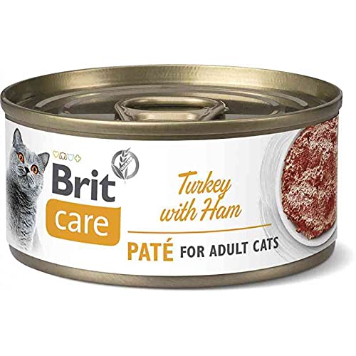 Brit Care Cat Turkey Pate with Ham Indiger Schinken 70 g Brit Care Cat Turkey Pate with Ham Indiger Schinken 70 g von Brit