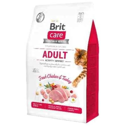 VAFO PRAHA s.r.o. Brit Care Cat Adult Nassfutter für Katzen, 400 g, Aktivitätshilfe, GF von Brit