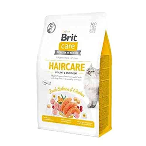 VAFO Praha s.r.o. Brit Care Cat Haircare Nassfutter für Katzen, 400 g Sano und Shiny Coat GF von Brit