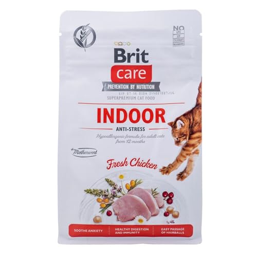 VAFO PRAHA s.r.o. Brit Care Cat Indoor Nassfutter 400G Anti-Stress GF von Brit