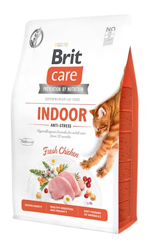 BRIT Care Grain Free Adult Indoor Antistress mit Huhn 7 kg von BRIT