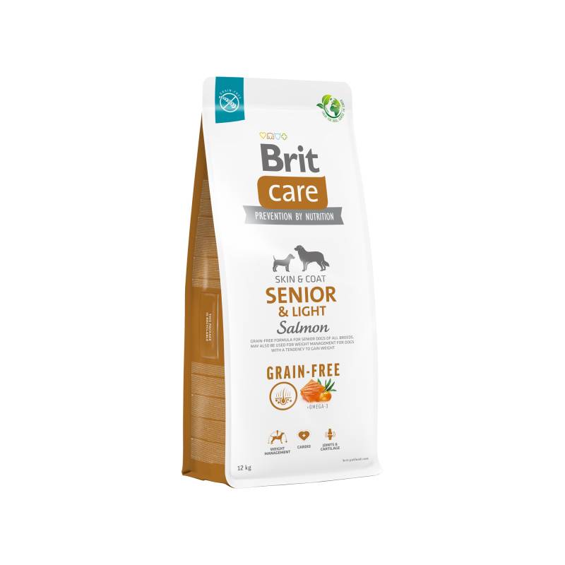 Brit Care Grain Free - Senior - Lachs - 12 kg von Brit