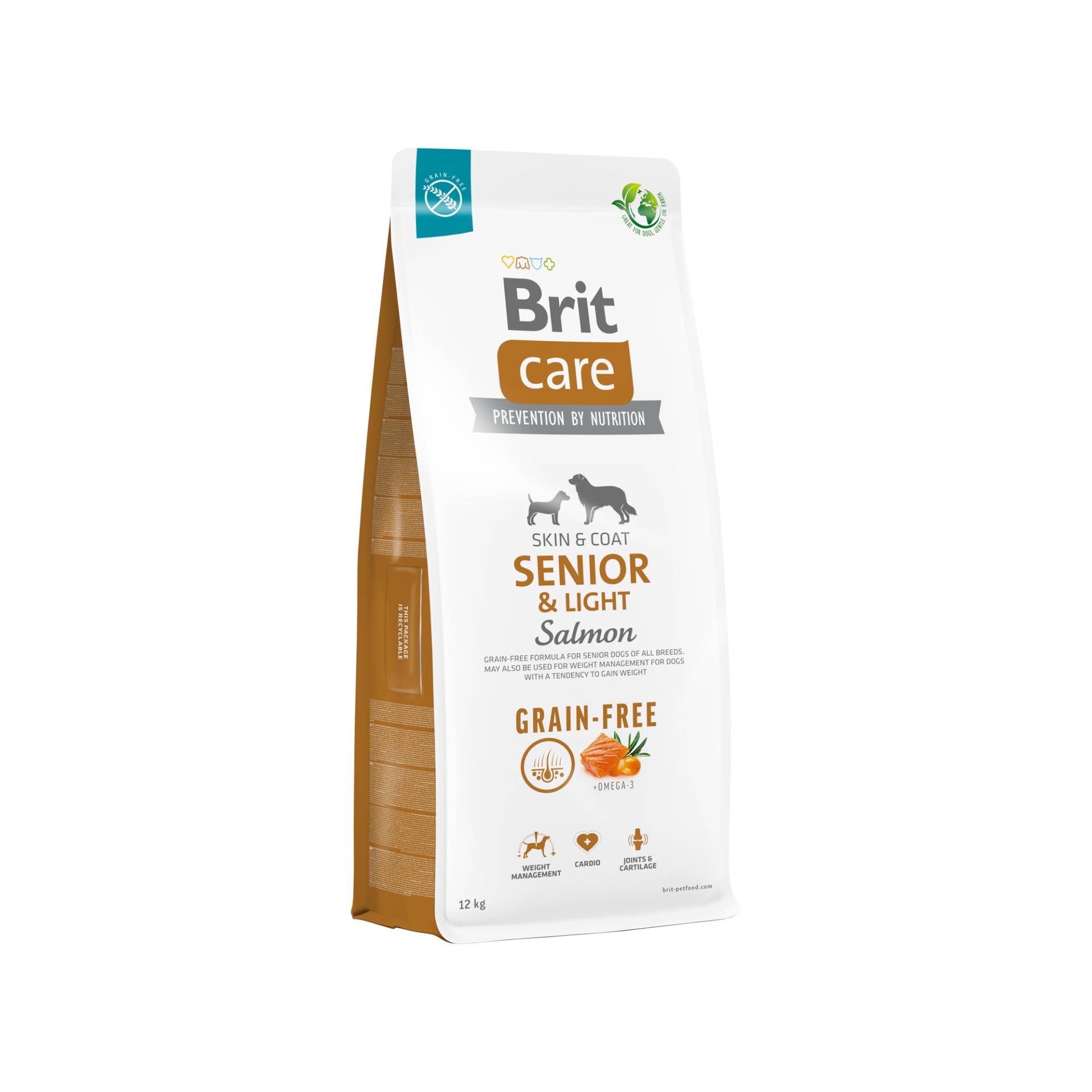 Brit Care Grain Free - Senior - Lachs - 3 kg von Brit