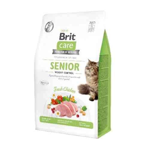 VAFO PRAHA s.r.o. Brit Care Cat Senior Nassfutter für Katzen, 400 g, Gewichtskontrolle GF von Brit