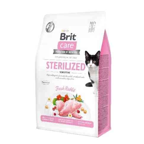 VAFO Praha s.r.o. Brit Care Cat Sterilized Sensitive Nassfutter für Katzen, 400 g GF von Brit