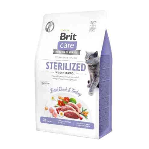 VAFO PRAHA s.r.o. Brit Care Cat Sterilized Weight Nassfutter für Katzen, 400 g GF von Brit